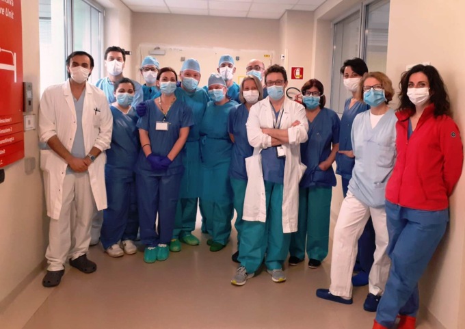 Dimesso l’ultimo paziente Covid dalla terapia intensiva dell’ospedale Sant’Anna