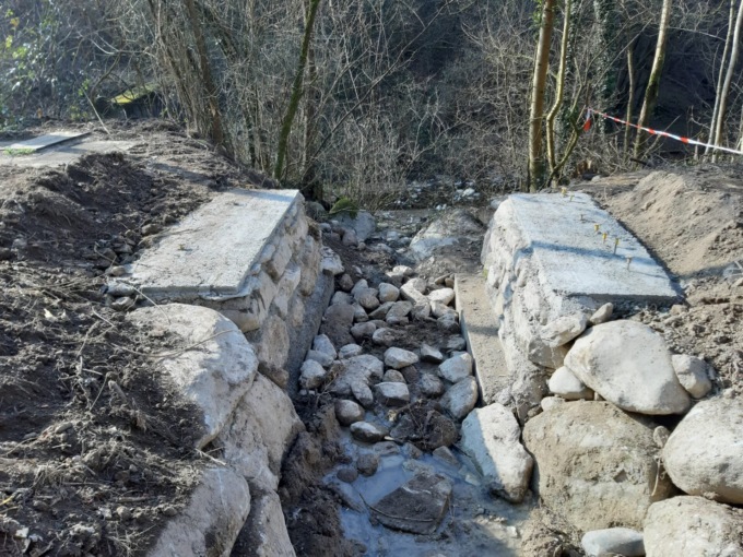 Cosia, lavori in corso per prevenire il dissesto idrogeologico