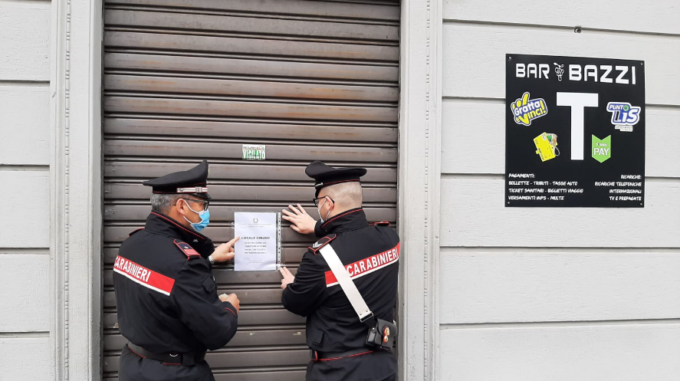 Bar a Cantù punto di ritrovo per pregiudicati: 15 giorni di chiusura