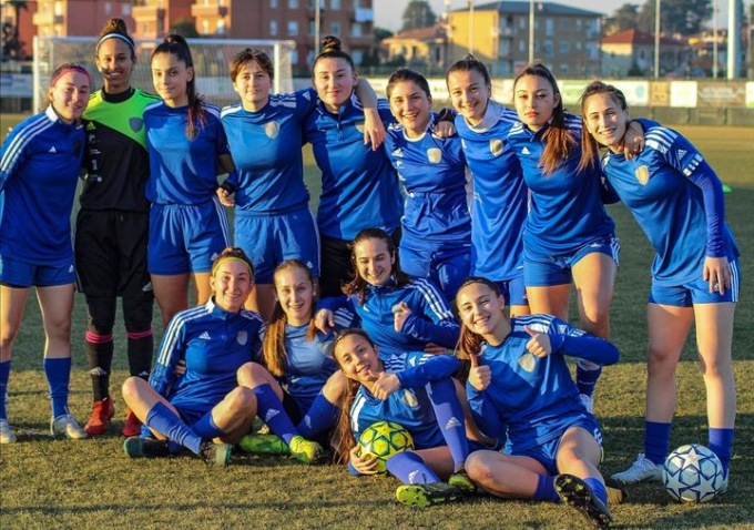 Como Women buon momento delle lariane che espugnanoi il campo del Cittadella 