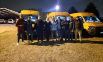 Missione Ucraina, cinque furgoni sono partiti da Rovello: il viaggio per portare aiuti