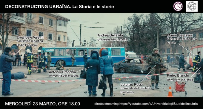 Guerra in Ucraina: l’Università dell’Insubria propone quattro conferenze per studenti e pubblico esterno