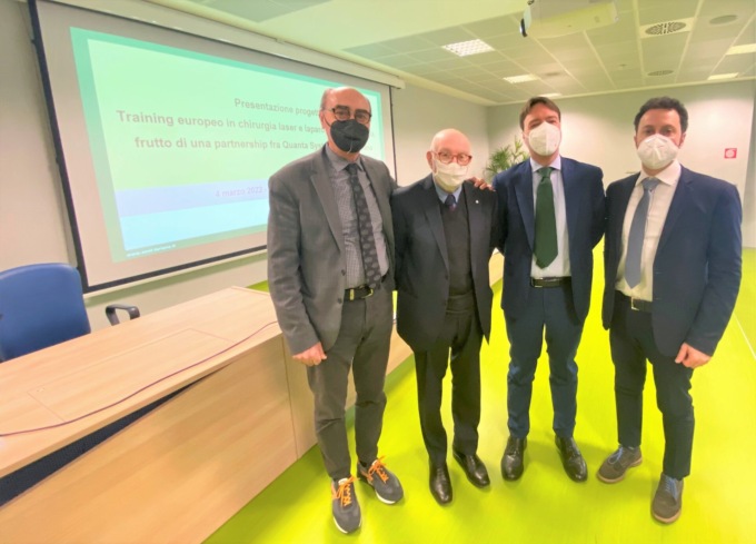 All’ospedale Sant’Anna il progetto “Training Europeo di Chirurgia Laser in Urologia”