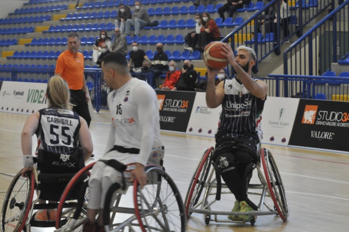 Serie A Basket in carrozzina: vittoria e primato della UnipolSai