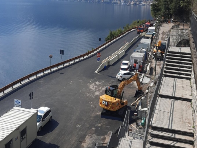 Variante alla Tremezzina, ci siamo: domani la riapertura a Colonno