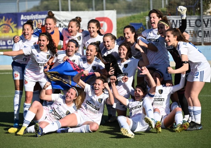 Como Women lariane corsare in dieci a Bari e si avvicinano al Brescia