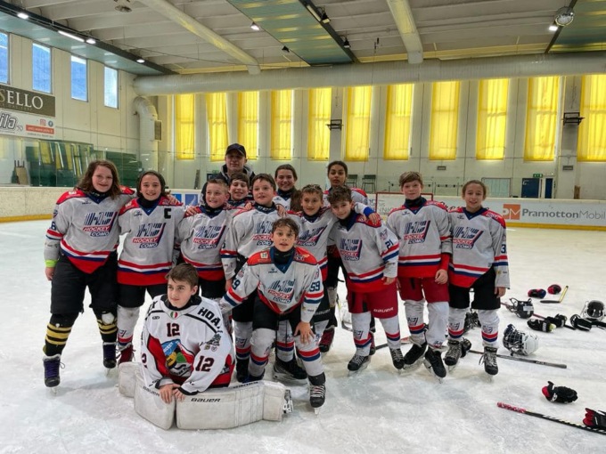 Hockey Como gli Under11 biancoblù terzi all’Aosta International Eastern Tournament 