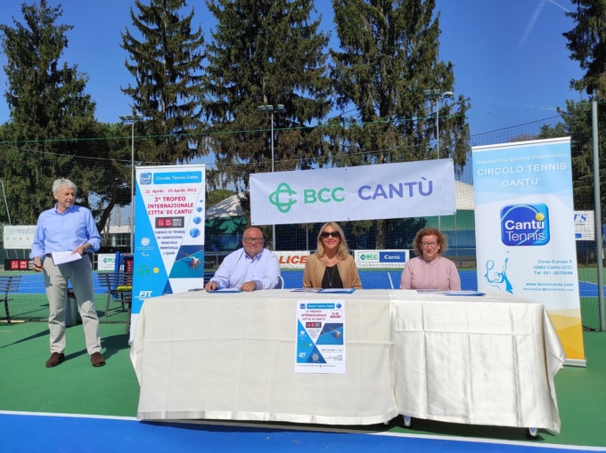 Al via la terza edizione del Trofeo Città di Cantù: più di 80 tennisti in carrozzina arriveranno da 22 Nazioni