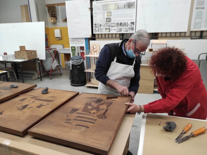 Il Liceo Melotti fa restaurare quattro tarsie lignee in vista dei 140 anni della scuola