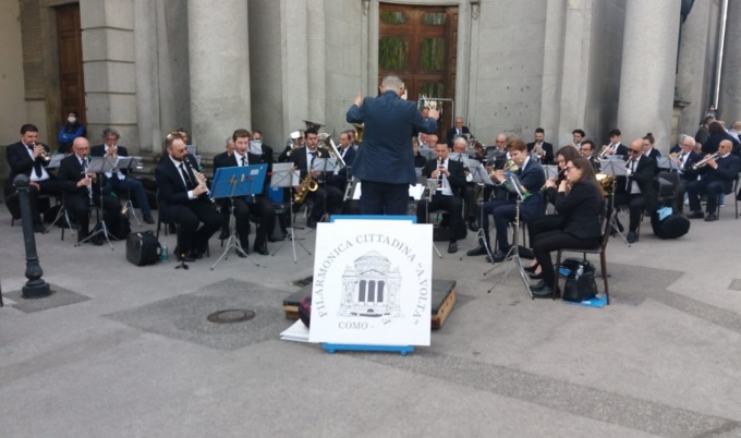 La filarmonica Alessandro volta di Como compie 150 anni: sabato concerto speciale
