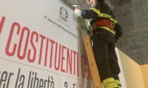 Al Broletto una mostra sui 5 Padri Costituenti comaschi rappresentati dai giovani del Liceo Artistico