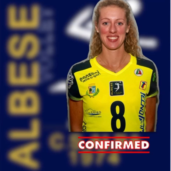Albese Volley la centrale Michela Gallizioli vestirà ancora la maglia della Tecnoteam