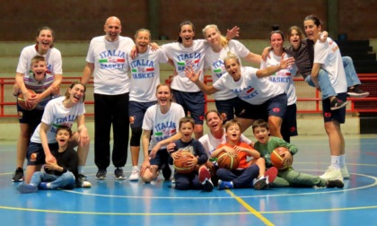 Basket femminile l'Italia Over40 femminile giocherà un'amichevole pre Europei a Casnate