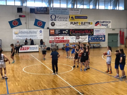 Basket femminile Raduno giovanile a Villa Guardia