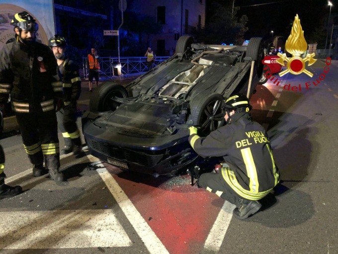 Incidente a Lipomo, grave un uomo SIRENE DI NOTTE