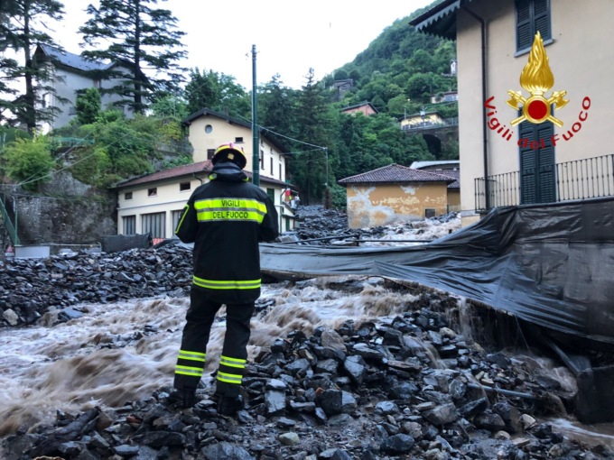 Maltempo a Laglio, il sindaco: “E’ bastato un temporale per tornare indietro di un anno. Servono interventi più rapidi”