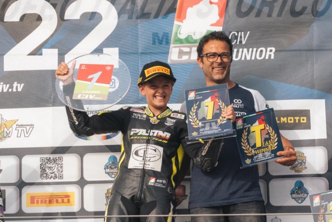 Caslino d’Erba, nuovo successo per il baby prodigio del motociclismo