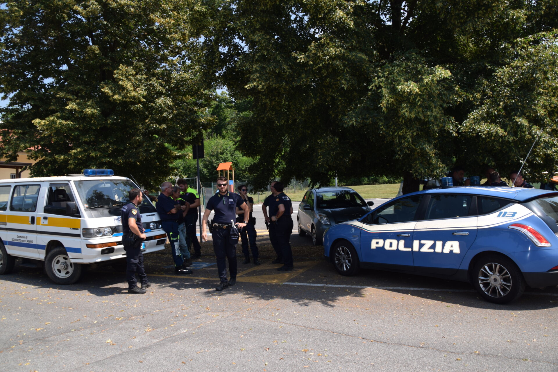 polizia operazione solbiate