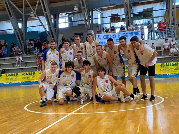 Basket giovanile GSV Under20 vince il Torneo Arcobaleno UISP e vola alle finali nazionali di Rimini
