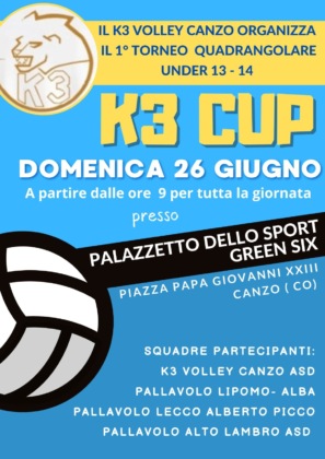 Pallabolo lariana Torneo K3 Cup