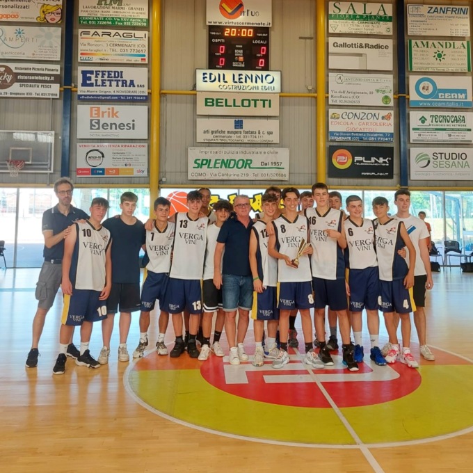 Basket lariano: a Cermenate ancora canestri e divertimento con il Torneo Verga Vini Under15