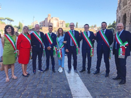 Sindaci a Roma per la Festa della Repubblica