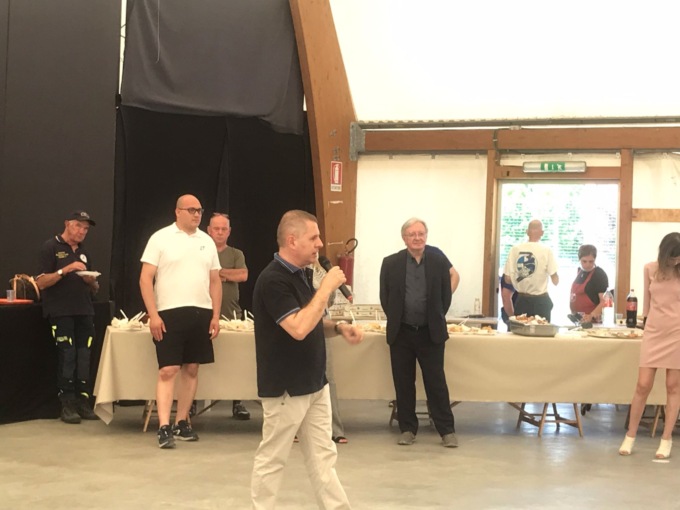 Mariano, una festa per dire grazie a chi ha lavorato al centro vaccinale