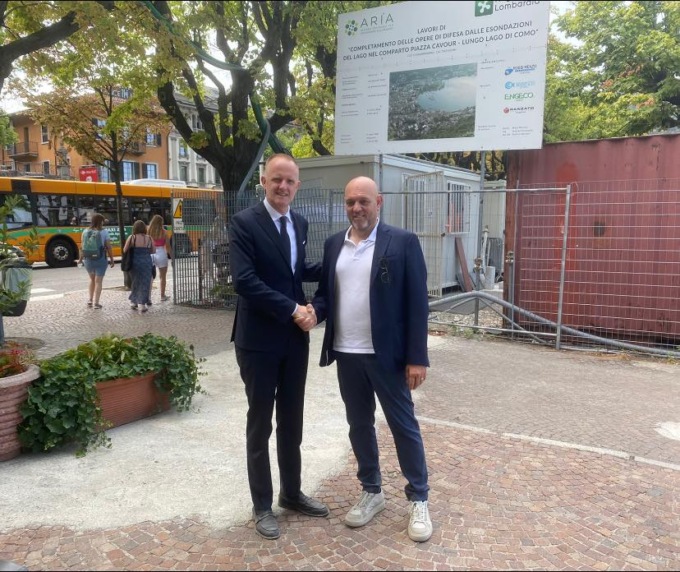 Lungolago pronto per l’inaugurazione del tratto da Sant’Agostino a piazza Cavour
