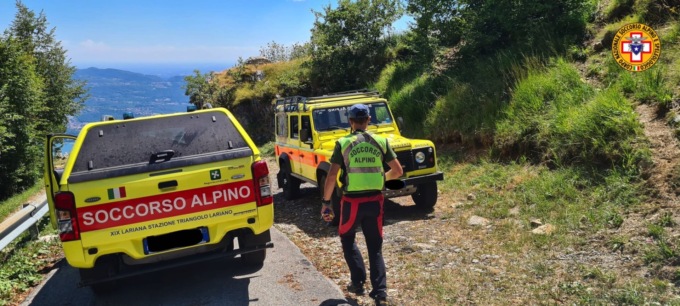 Canzo, cade sul sentiero verso il Cornizzolo: soccorsa donna di 58 anni