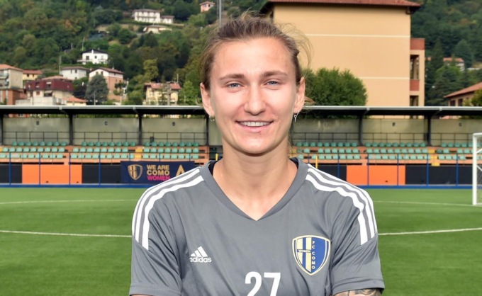 Como Women, la nazionale ucraina Darya Kravets porta esperienza alla squadra lariana