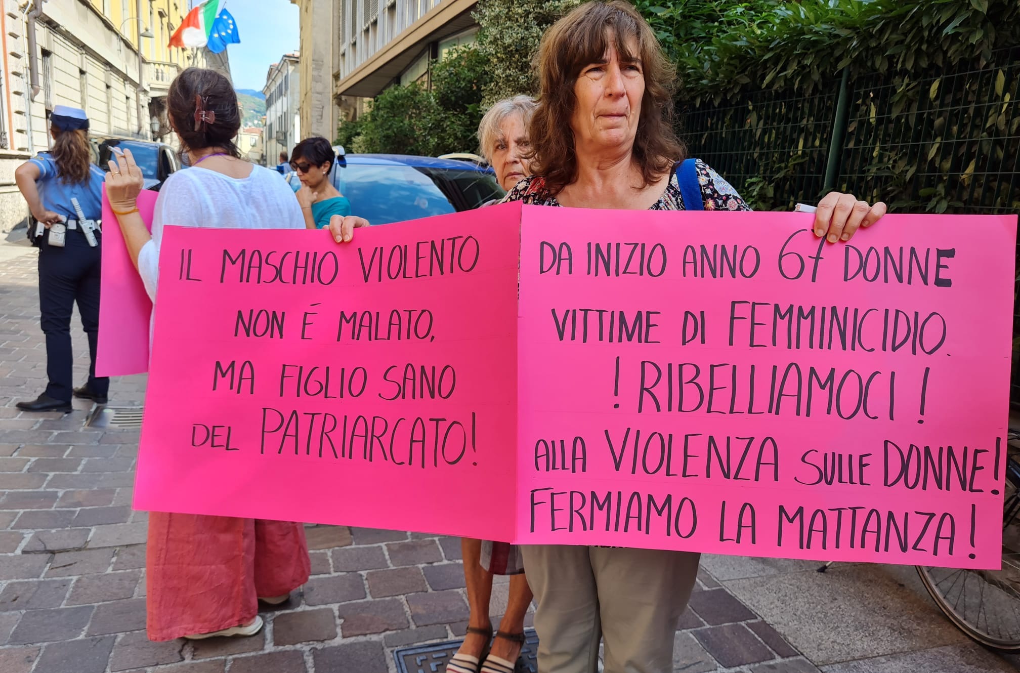 presidio contro femminicidi