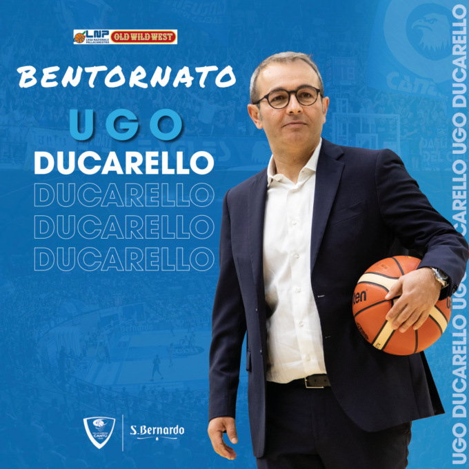 Pallacanestro Cantù annuncia il ritorno di Ducarello
