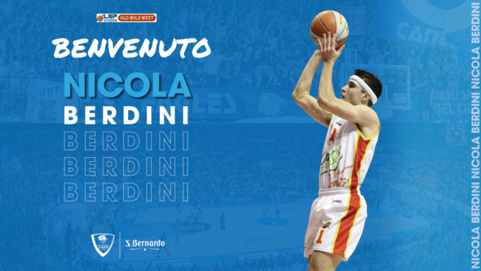 Pallacanestro Cantù arriva il giovane playmaker Nicola Berdini