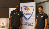 Pallacanestro Cantù: Rogic e Hunt si presentano