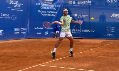 Tennis lariano: Federico Arnaboldi eliminato al 2° turno del Challenger ATP 125 di Parma 