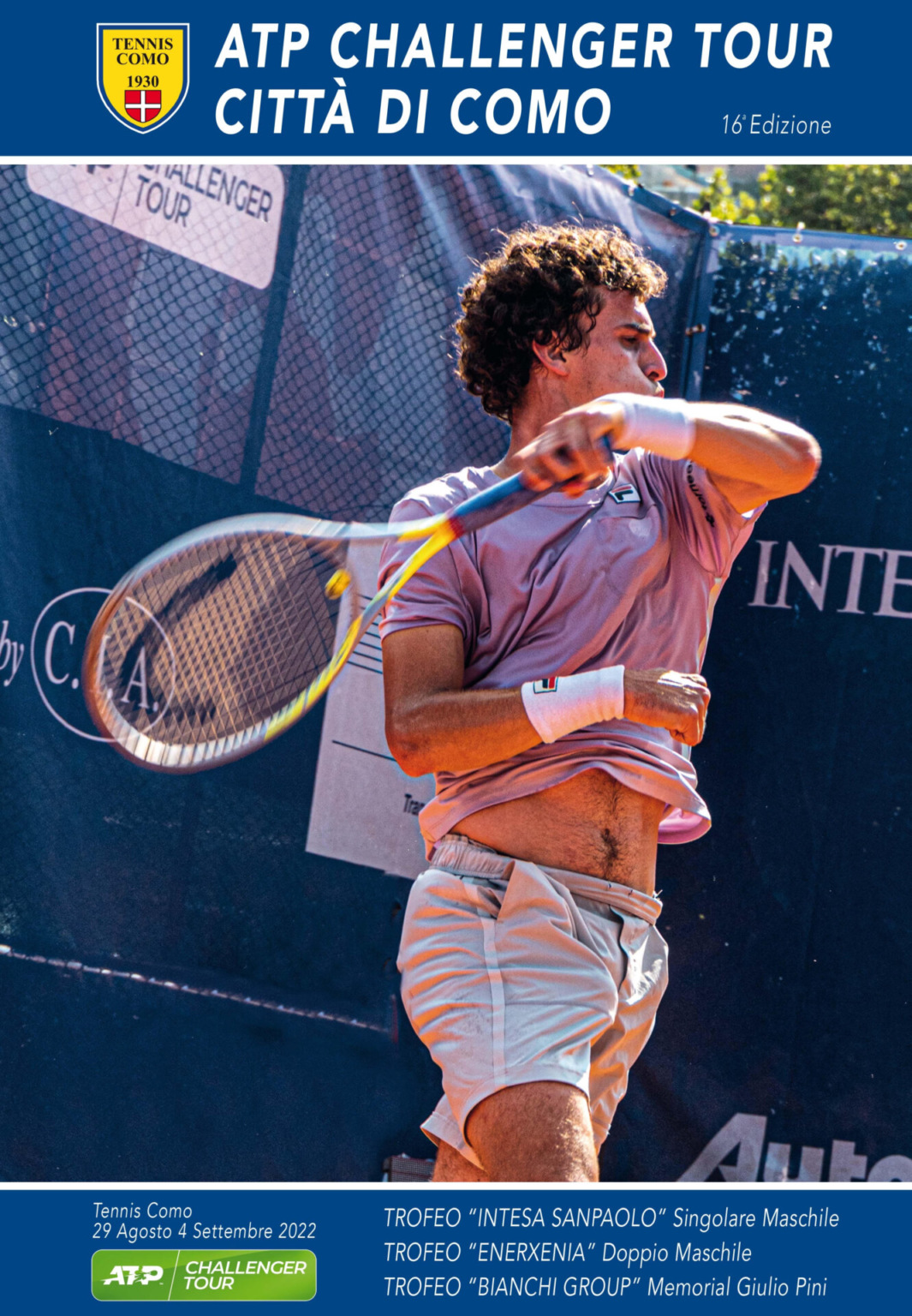 Tennis Como, l'attesa è finita domenica 28 agosto scatta il 16