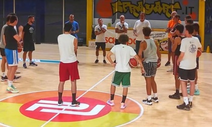 Basket C Gold, la Virtus Cermenate ha iniziato a sudare agli ordini dello staff di coach Spinelli 