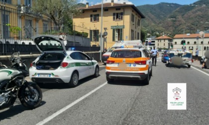 Incidente a Como: scontro tra auto e moto