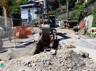 Lavori al collettore, chiude la strada provinciale di Drezzo