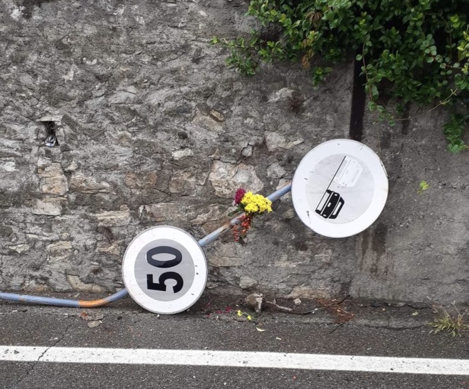 Tragedia ad Albese: in moto senza patente, si schianta contro un palo e perde la vita