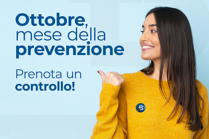 Ottobre, mese della prevenzione
