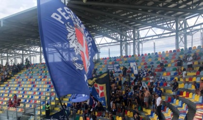 Como Calcio tifosi anche a Frosinone