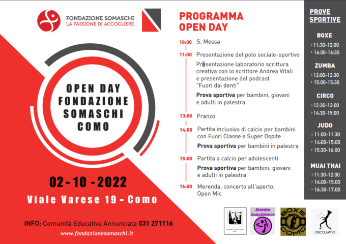 Fondazione Somaschi apre le porte e diventa polo sociale-sportivo