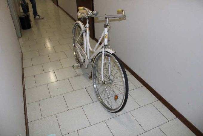 Bici sequestrata dalla Questura