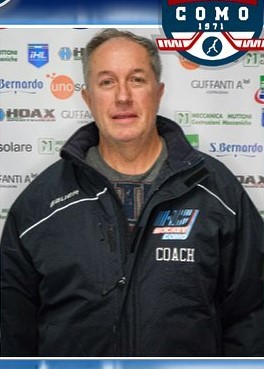 Hockey Como coach Massimo da Rin