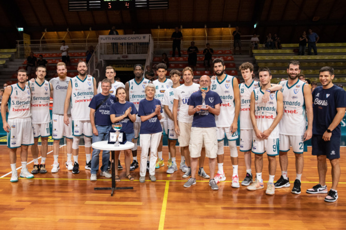 Pallacanestro Cantù sconfitta al Trofeo degli Angeli, ma buona prestazione