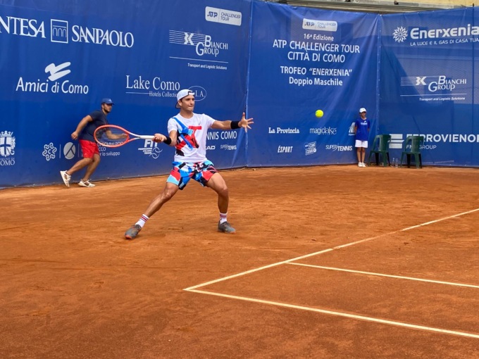 Tennis Como a Villa Olmo va in scena alle 15 la finale Passaro-Stebe del Challenger Città di Como 