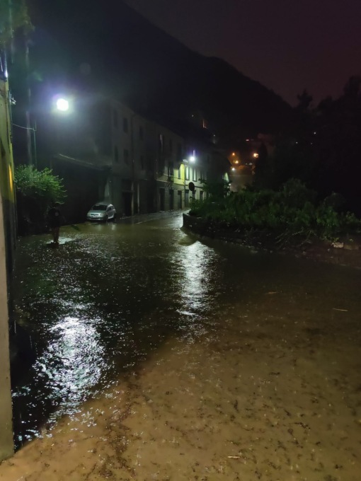 Maltempo a Como: Blevio