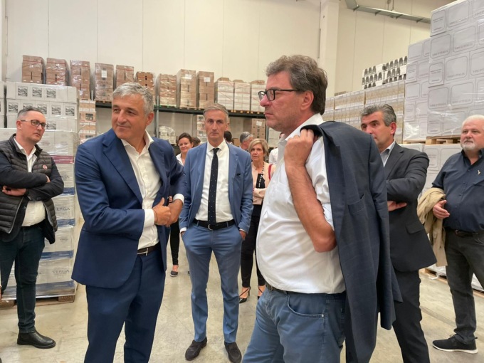 Continua il tour di Giorgetti