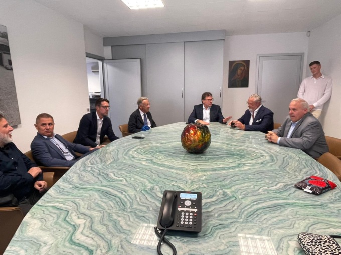 Continua il tour di Giorgetti